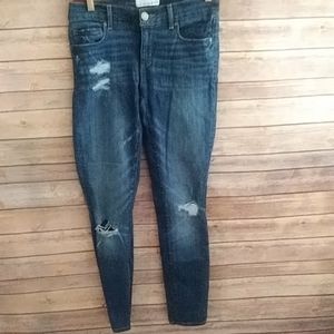 🎈Sale🎈Loft Modern Skinny Distressed Jeans Size 25